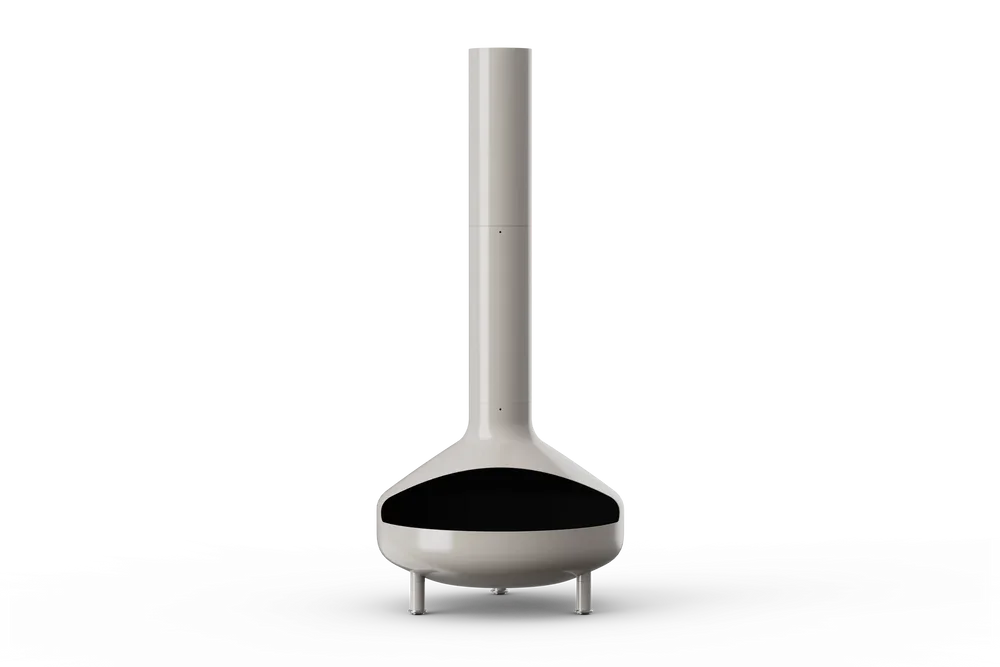 Totem Modern Outdoor Wood-Burning Chiminea