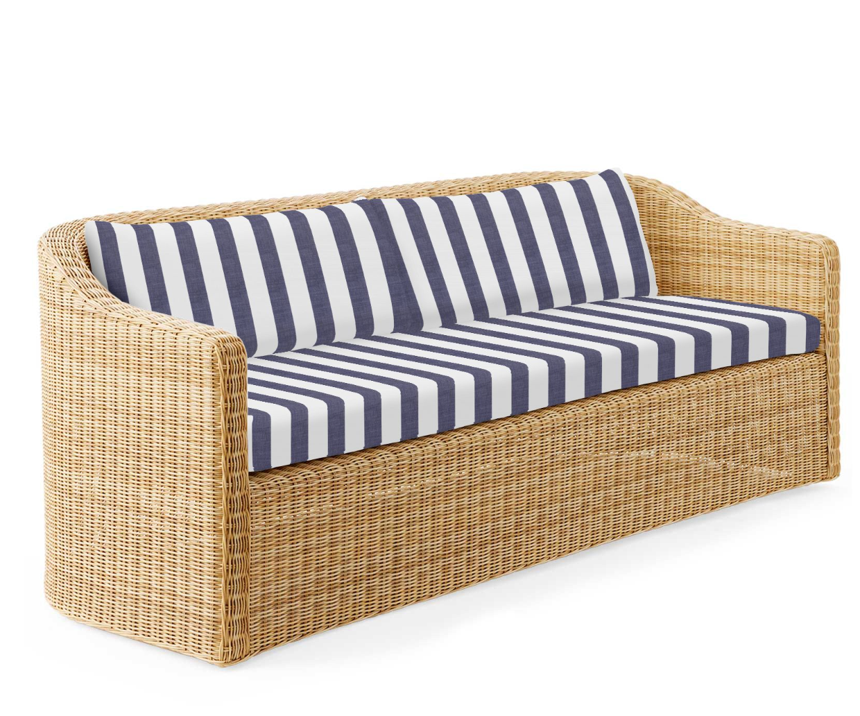 Tofino Sofa, Beach Stripe Navy