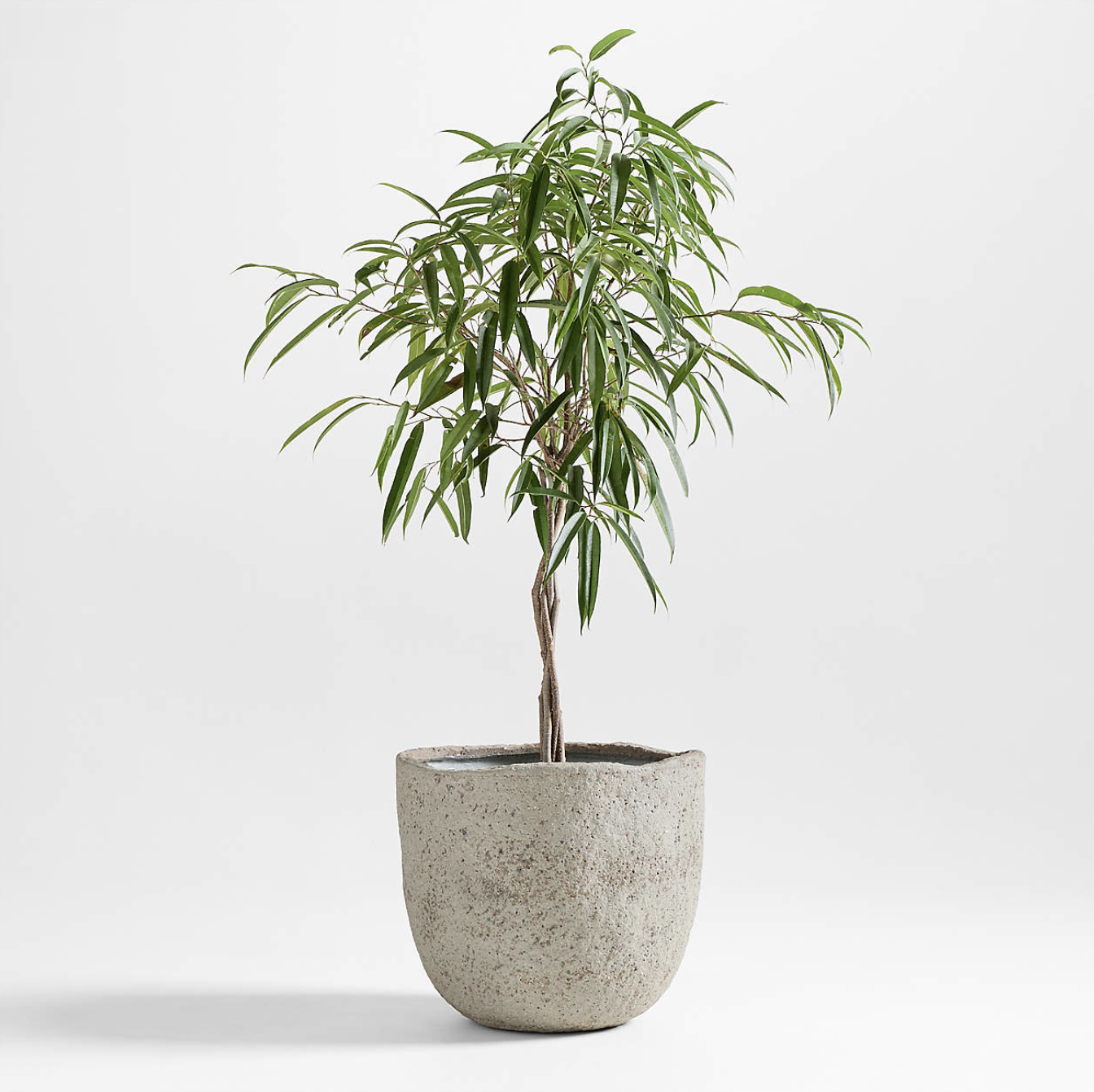 Cavo Warm Grey Textured Indoor/Outdoor Planter