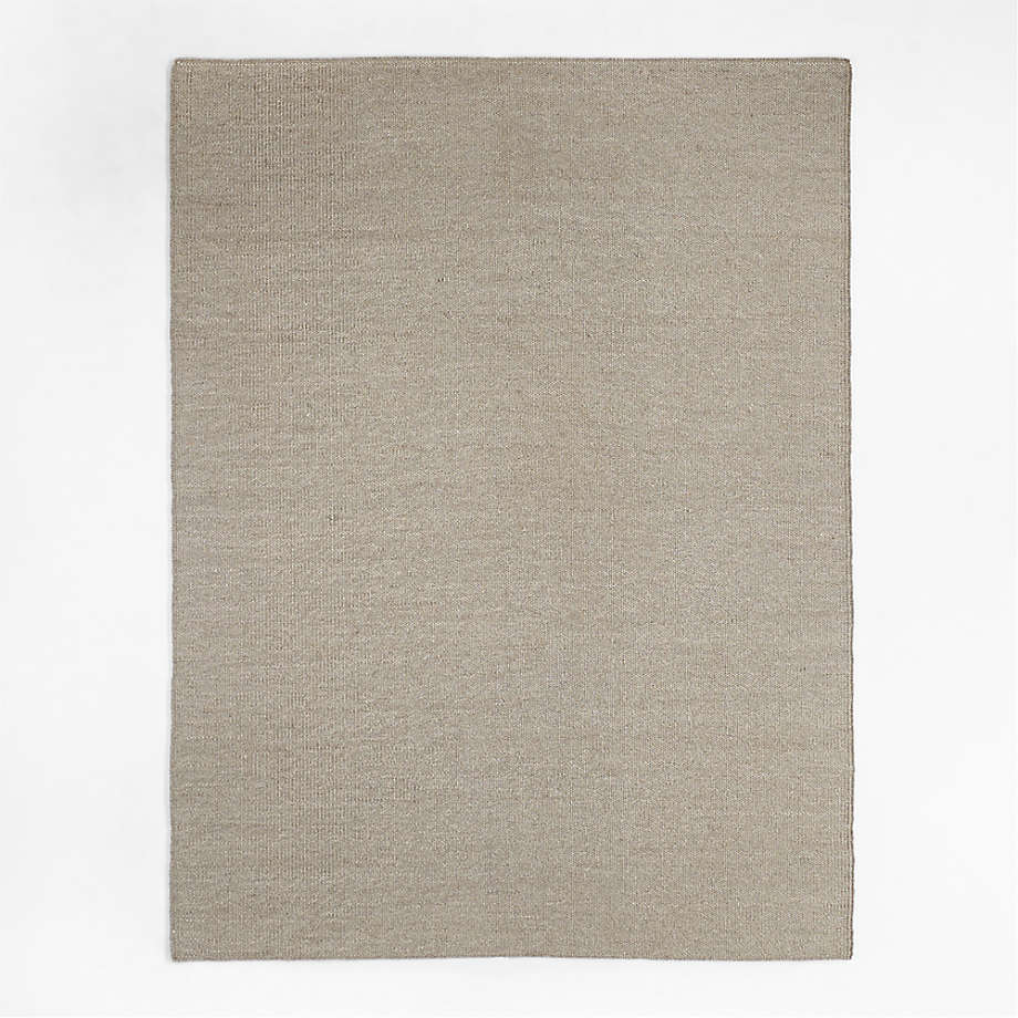 Taos Performance Handwoven Beige Indoor/Outdoor Area Rug (6'x9')