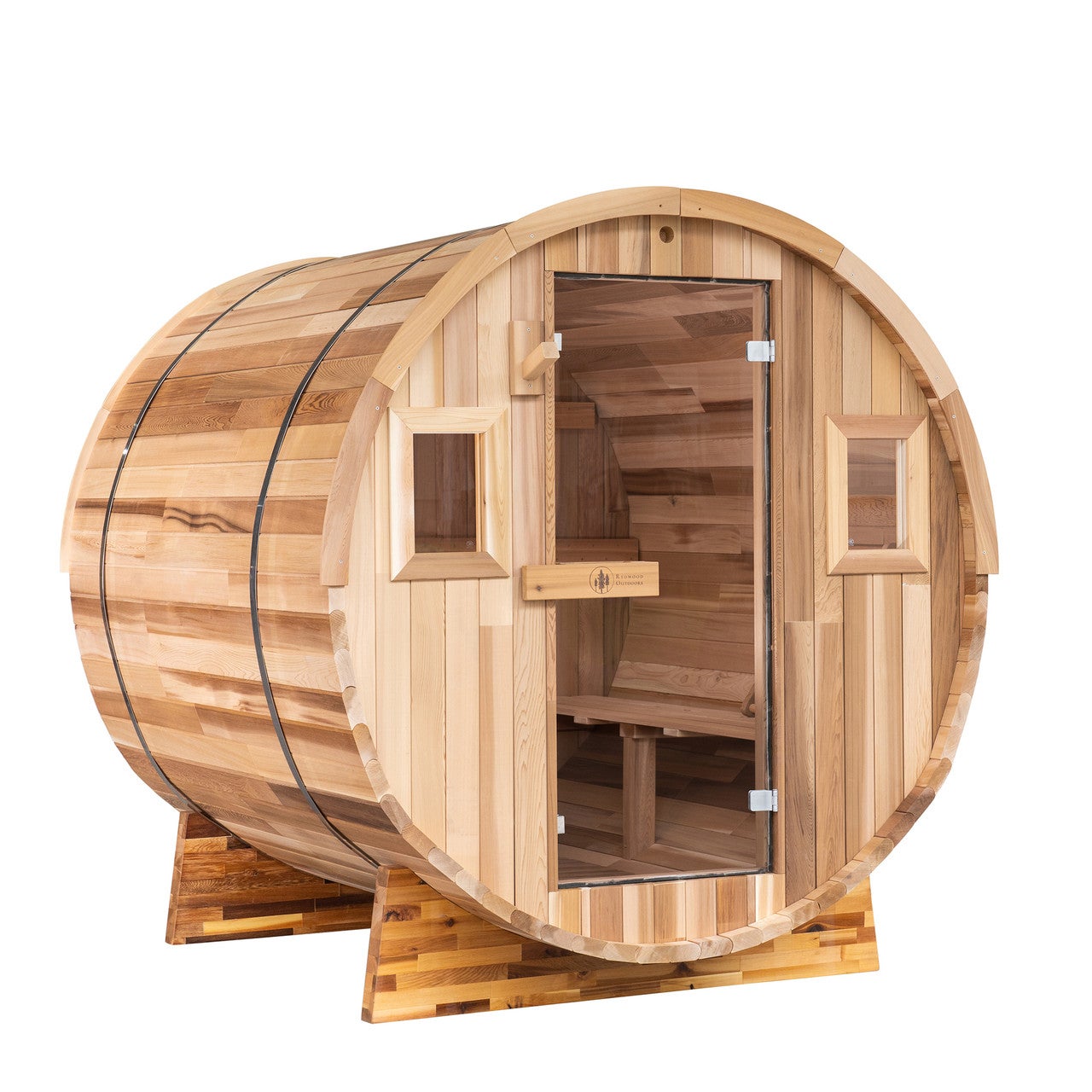 Barrel Outdoor Sauna - 6 Person