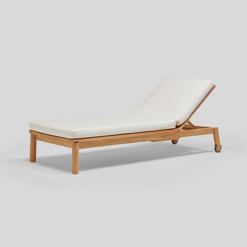 Haven Sun Lounger in Sunbrella Canvas Canvas