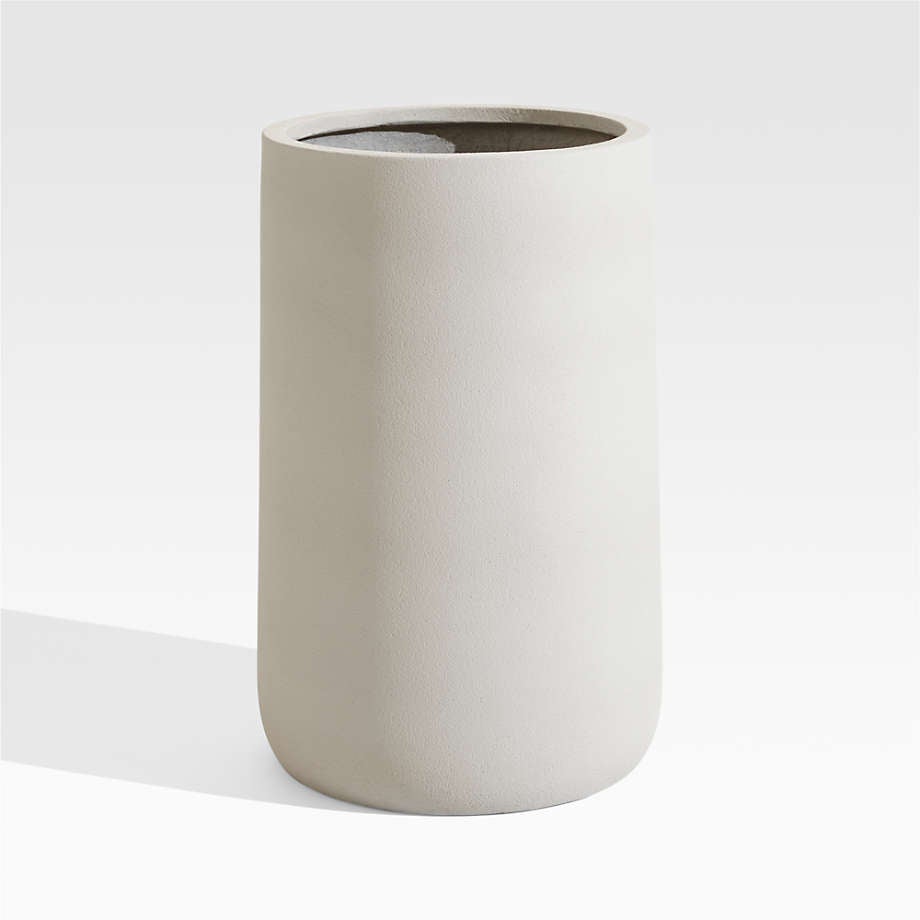 Saabira Taupe 23.2" Tall Indoor/Outdoor Planter