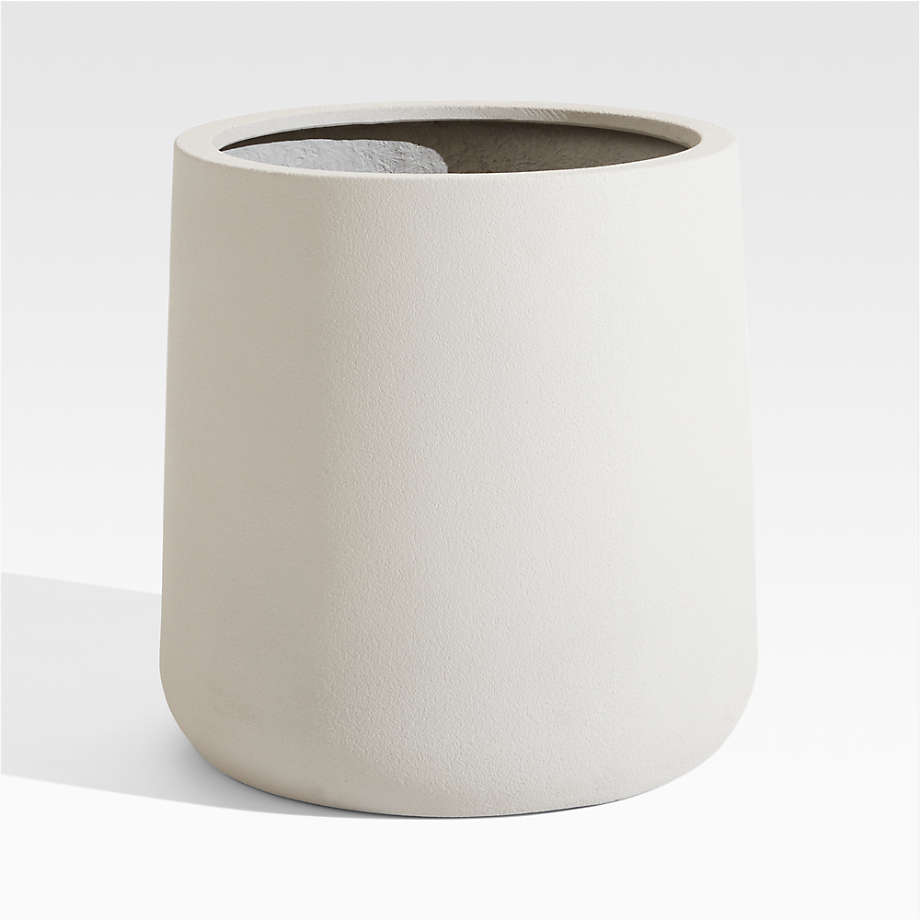 Saabira Taupe Indoor/Outdoor Planter 15.5"H