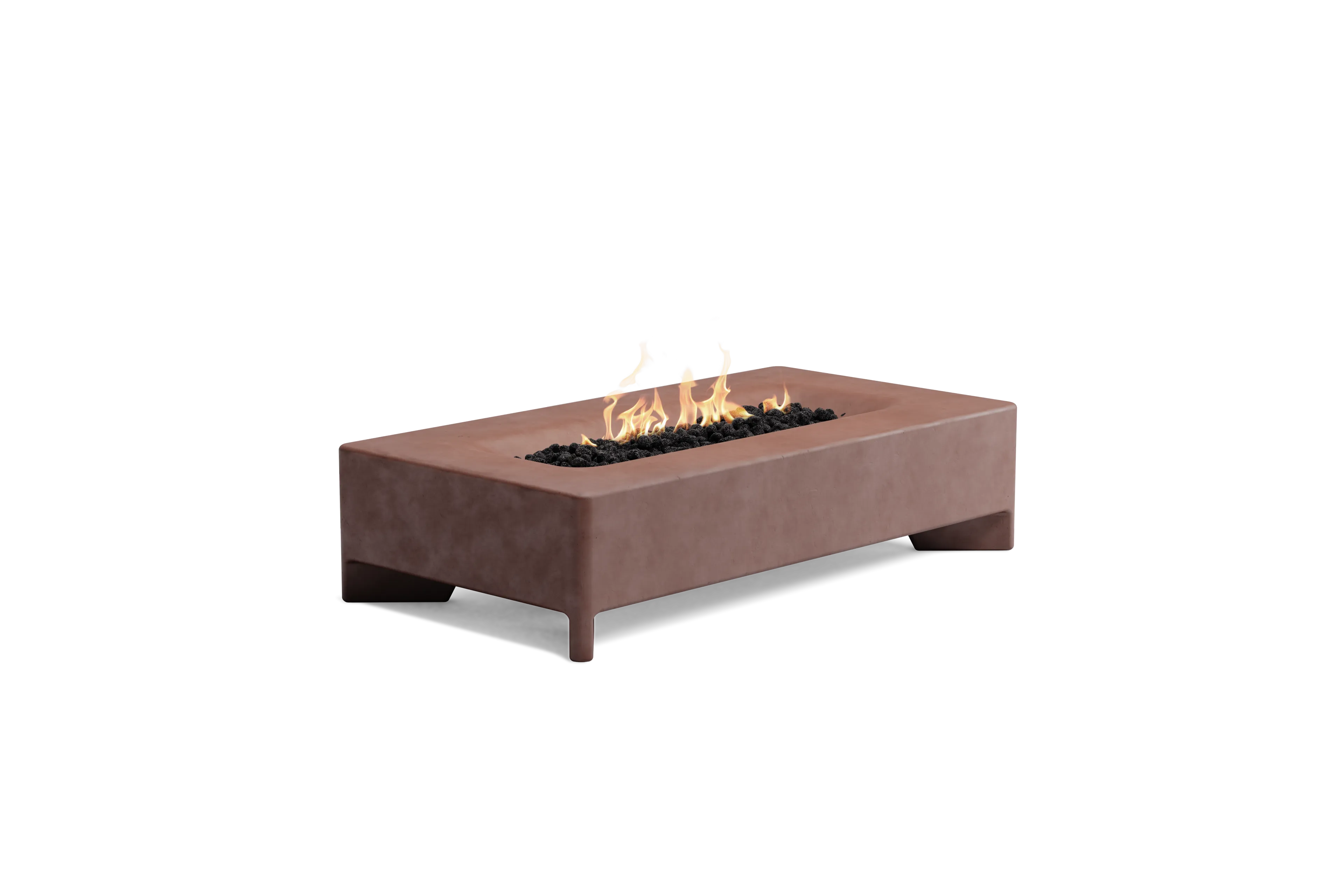 Rook Fire Table - Natural Gas in Canyon