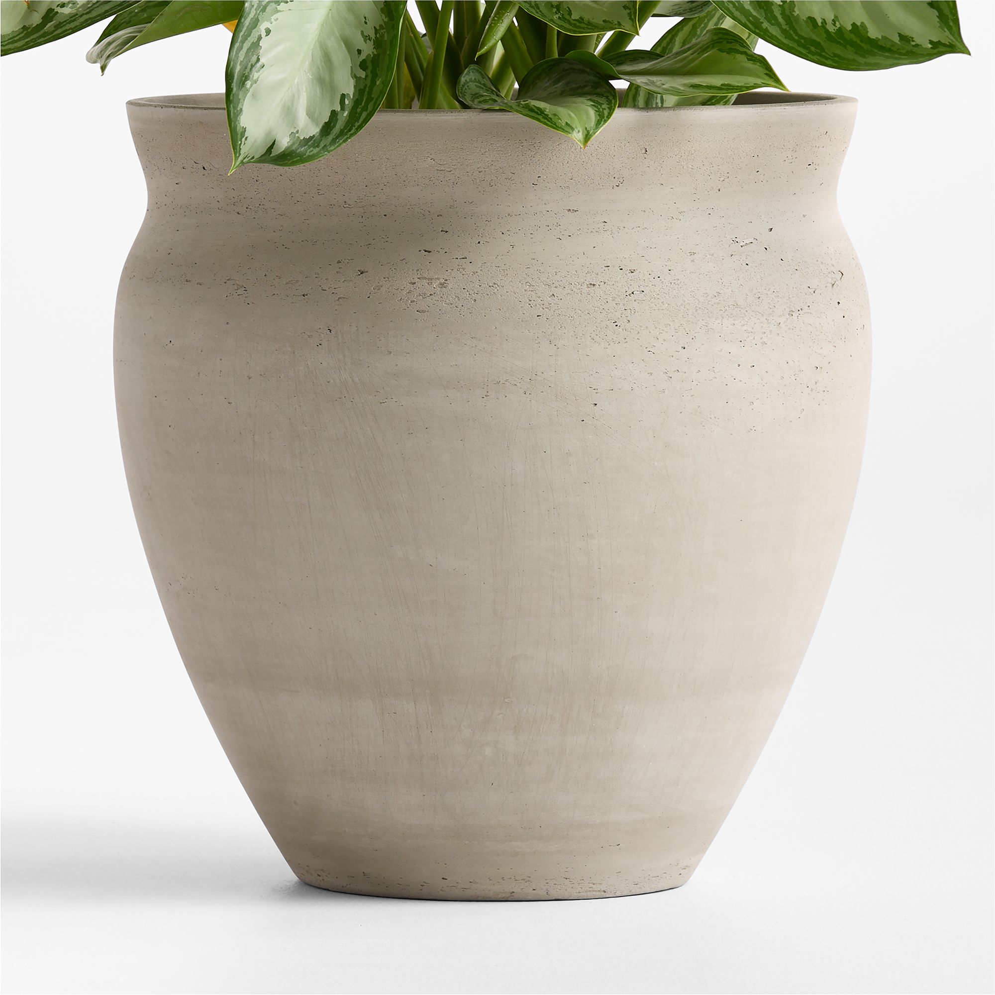 Illara 19.7"x18.9" Grey Indoor/Outdoor Planter