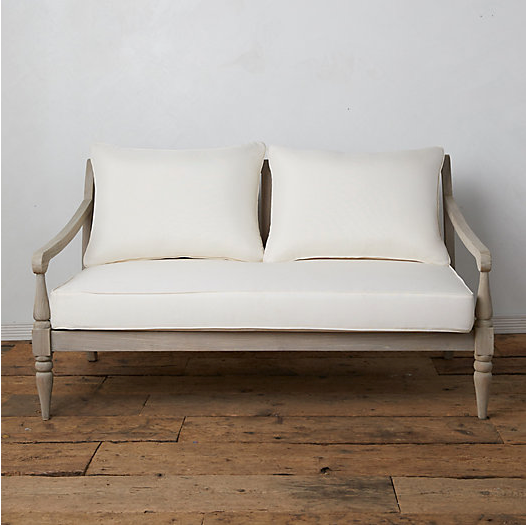 Shoreham Teak Two Seat Sofa