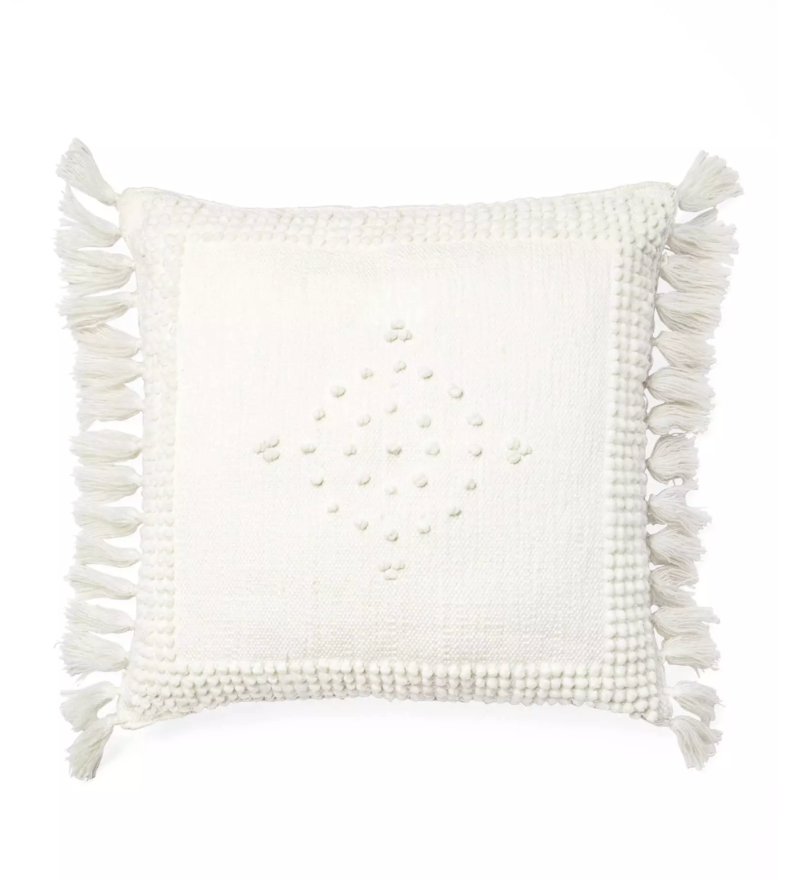 Montecito Pillow Cover in Navy (24" Square)